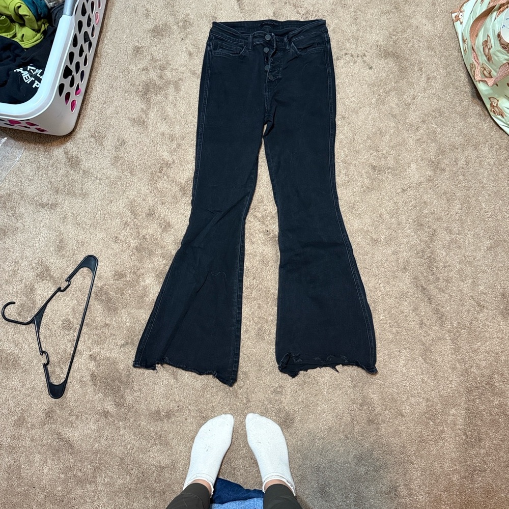 Flying Monkey Black Flare Jeans